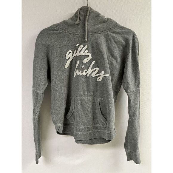 Gilly Hicks Tops - Gilly Hicks Sydney Womens Pullover High neck Hooded Sweatshirt Gray Size Small